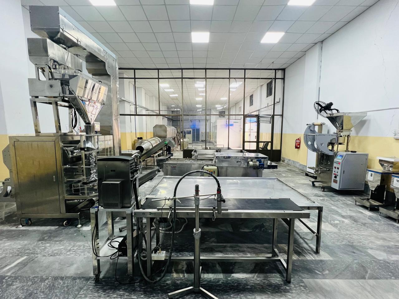 Bereket Foods extrusion plant interior, Multan Pakistan