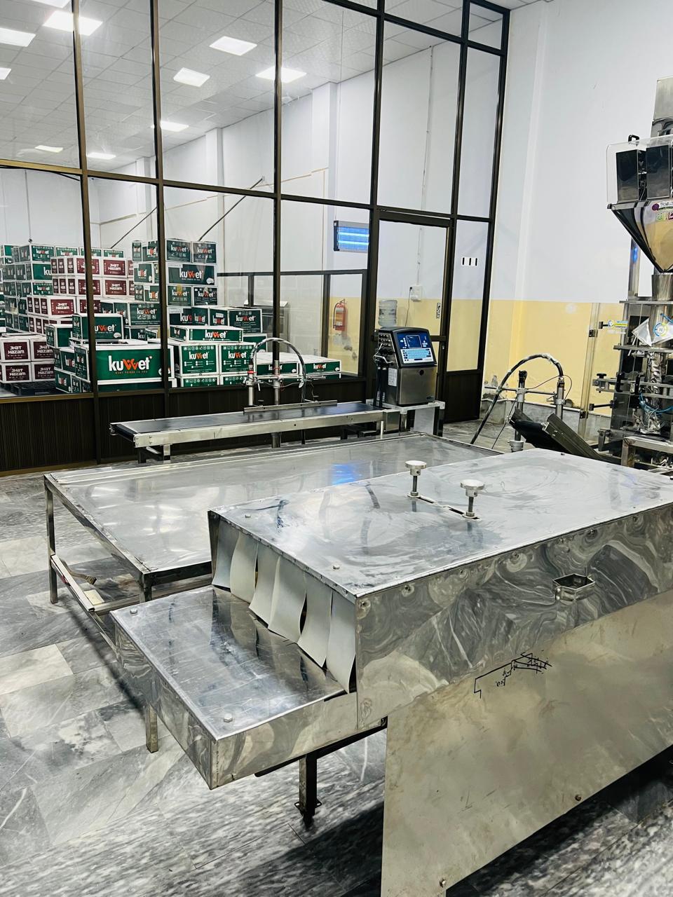 Bereket Foods factory production floor, Multan